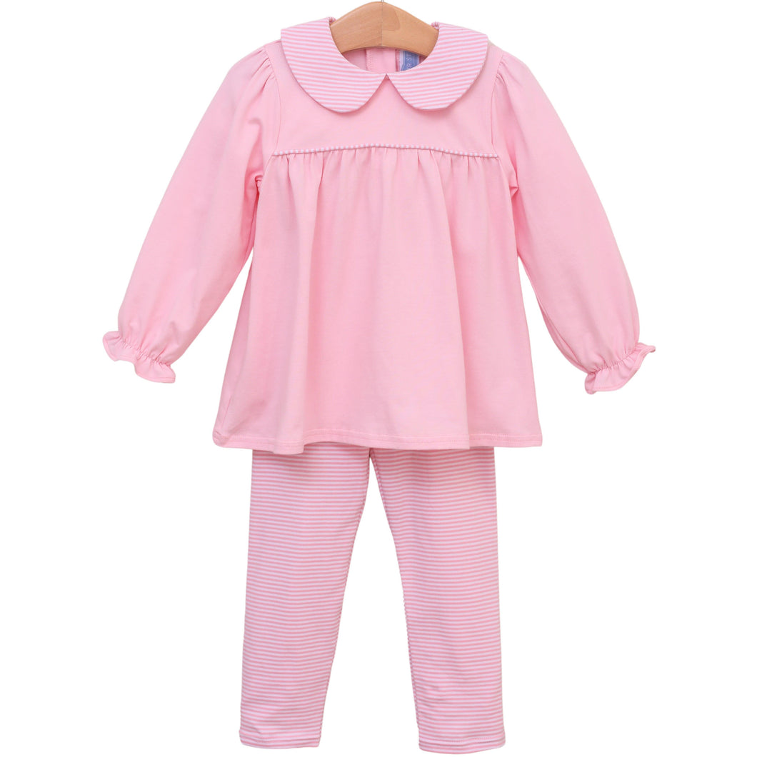Abigail Pants Set- Light PInk