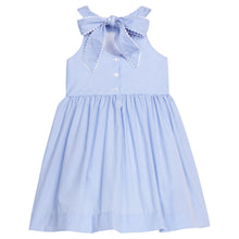Load image into Gallery viewer, Annie Dress- Royal Mini Gingham
