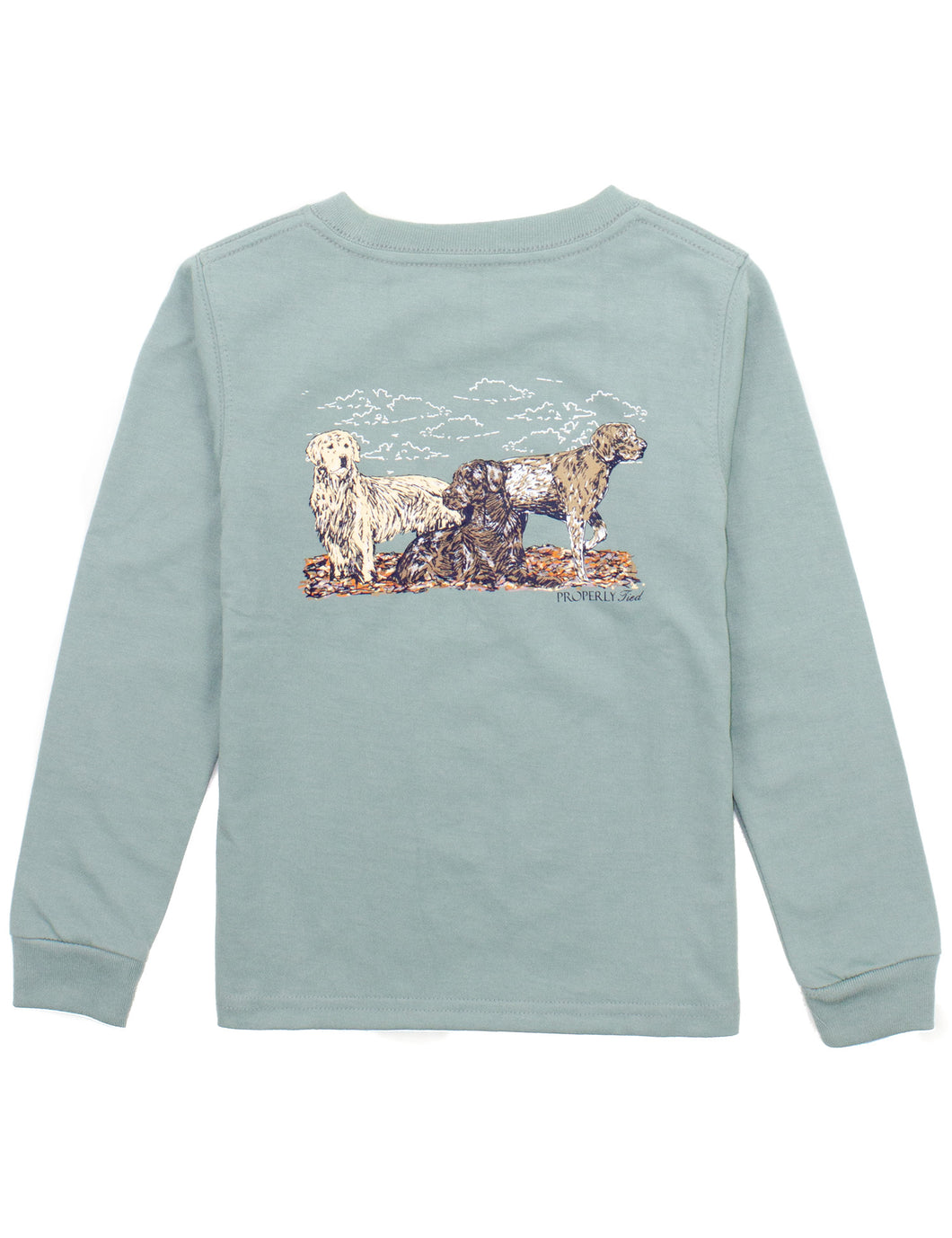 Boys Hunting Dog LS Shirt