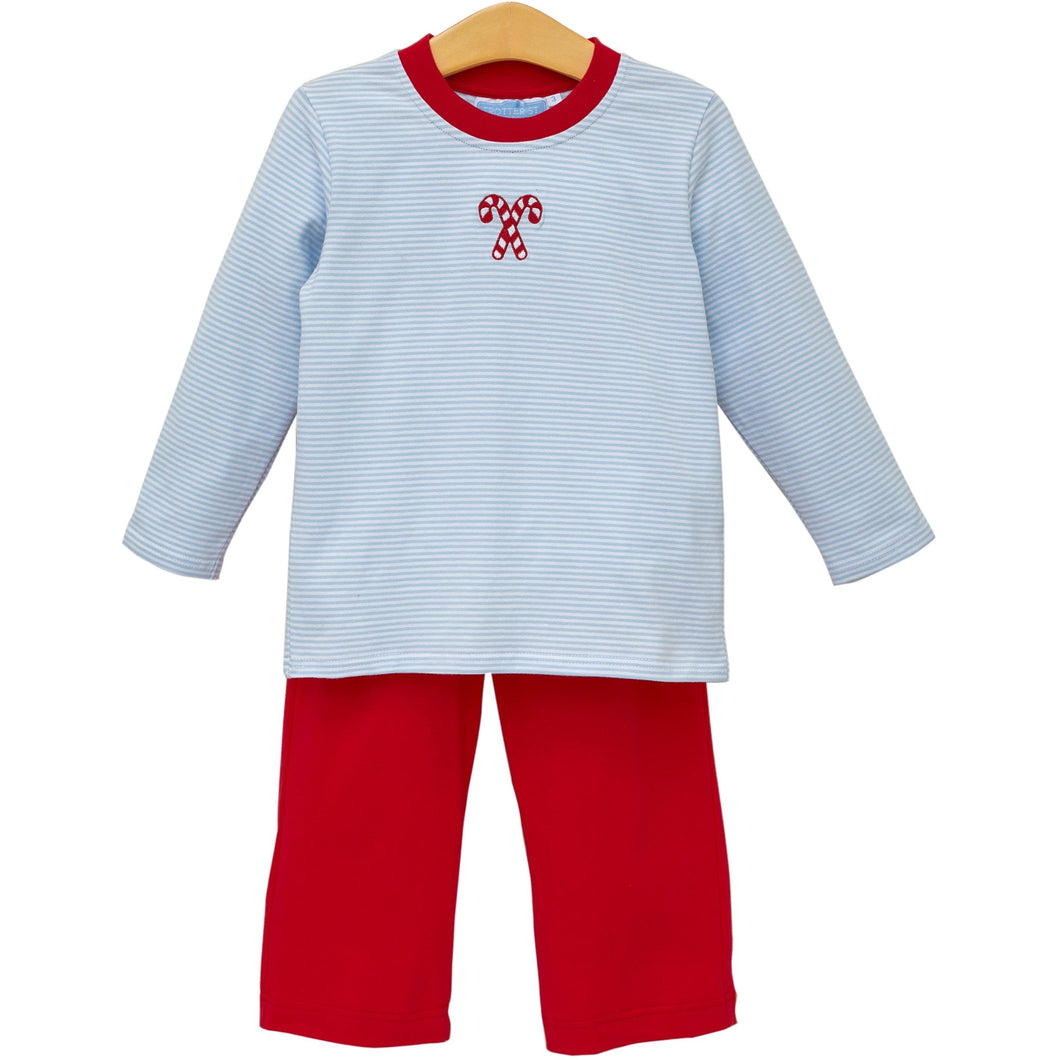 Candy Cane Pants Set