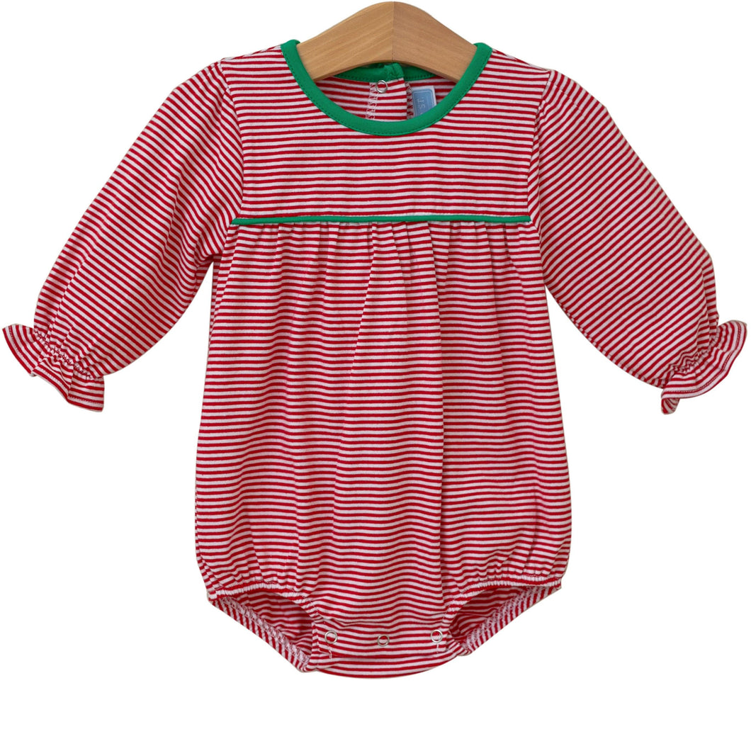 Ellie Bubble- Red/Green Stripe