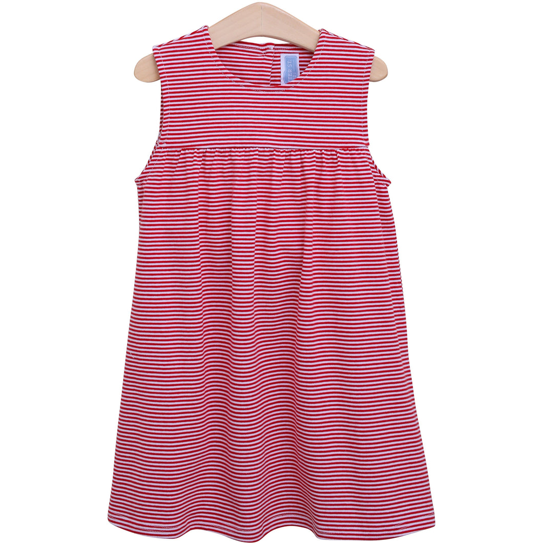 Jillian Jumper- Red Stripe