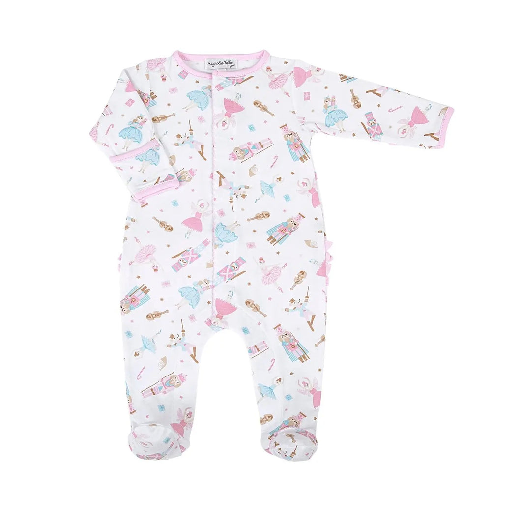Nutcracker Ballet Ruffle Footie