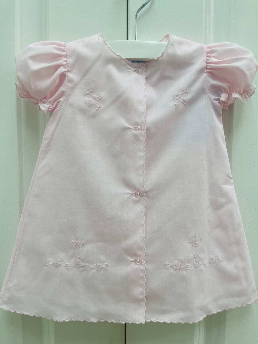 Day Gown- Pink Flowers