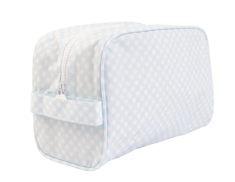The Dopp Kit - Blue Gingham