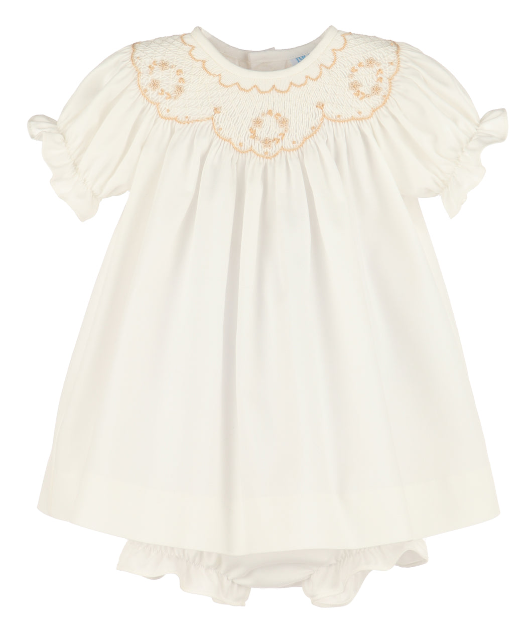 Classic Smock Bishop Set- Ivory