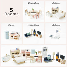 Load image into Gallery viewer, Complete Doll House Furniture Set
