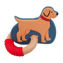 Load image into Gallery viewer, Dog and Mallard Teething Rings
