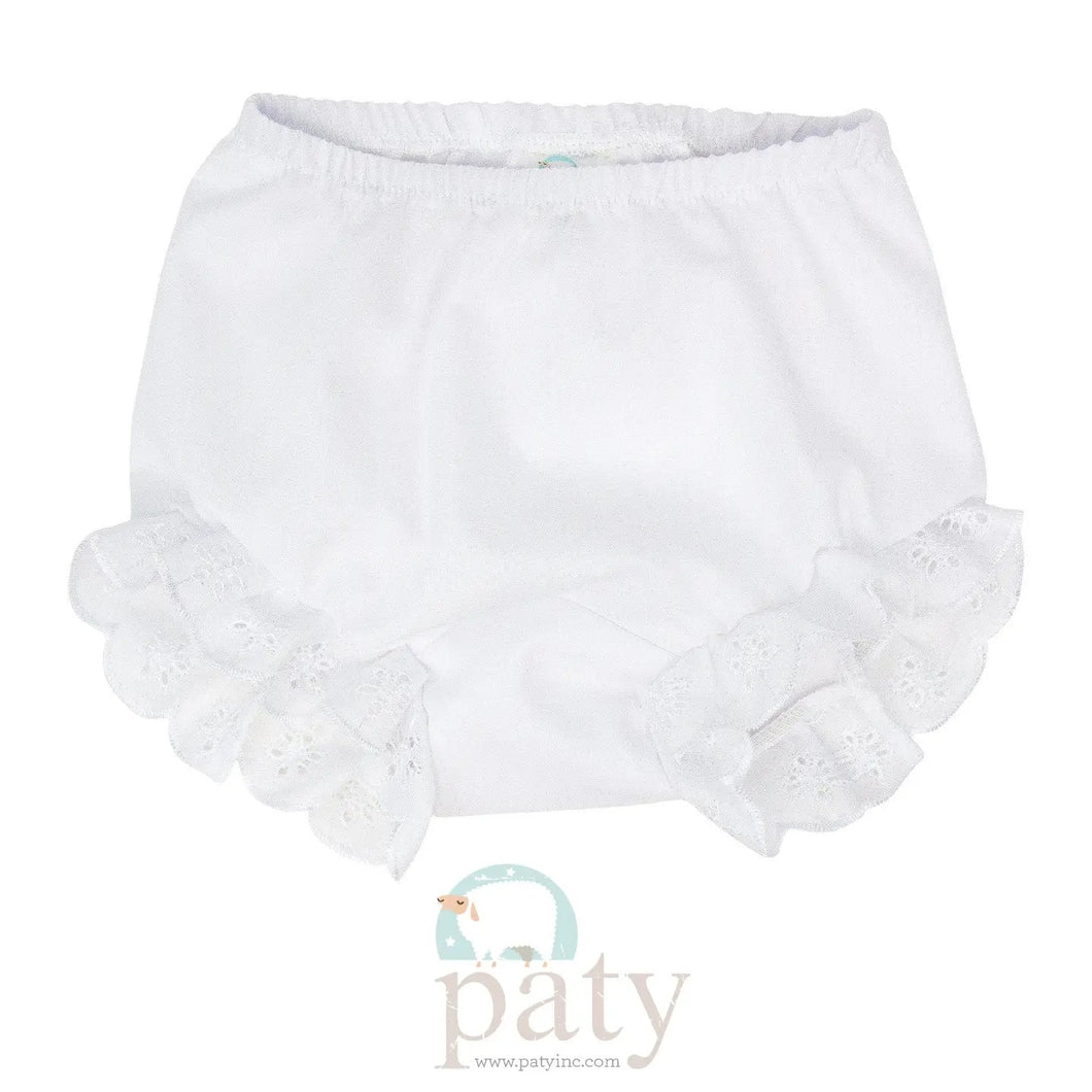 Double Seat Diaper Cover w/ Eyelet
