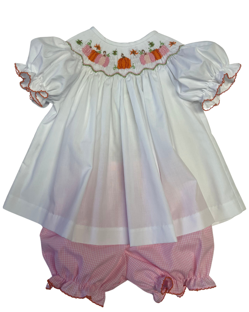 Emma Pumpkin Bloomer Set