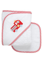 Load image into Gallery viewer, Hooded Towel and Washcloth Set
