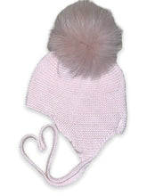 Load image into Gallery viewer, Fur Pom Tie Hat
