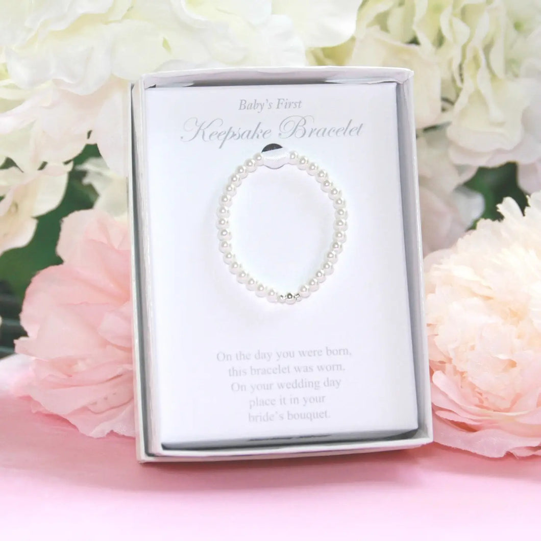 Infant to Bride Sterling Keepsake