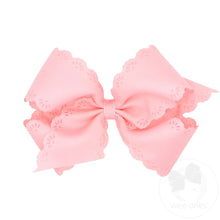 Load image into Gallery viewer, King Eyelet Embossed Bow
