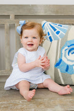 Load image into Gallery viewer, Lottie Bloomer Set- Swiss Dot Blue
