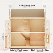 Load image into Gallery viewer, Mayberry Wooden Doll House
