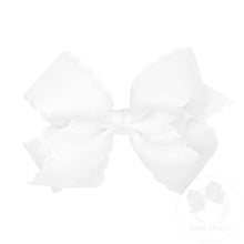 Load image into Gallery viewer, Med Eyelet Embossed Bow

