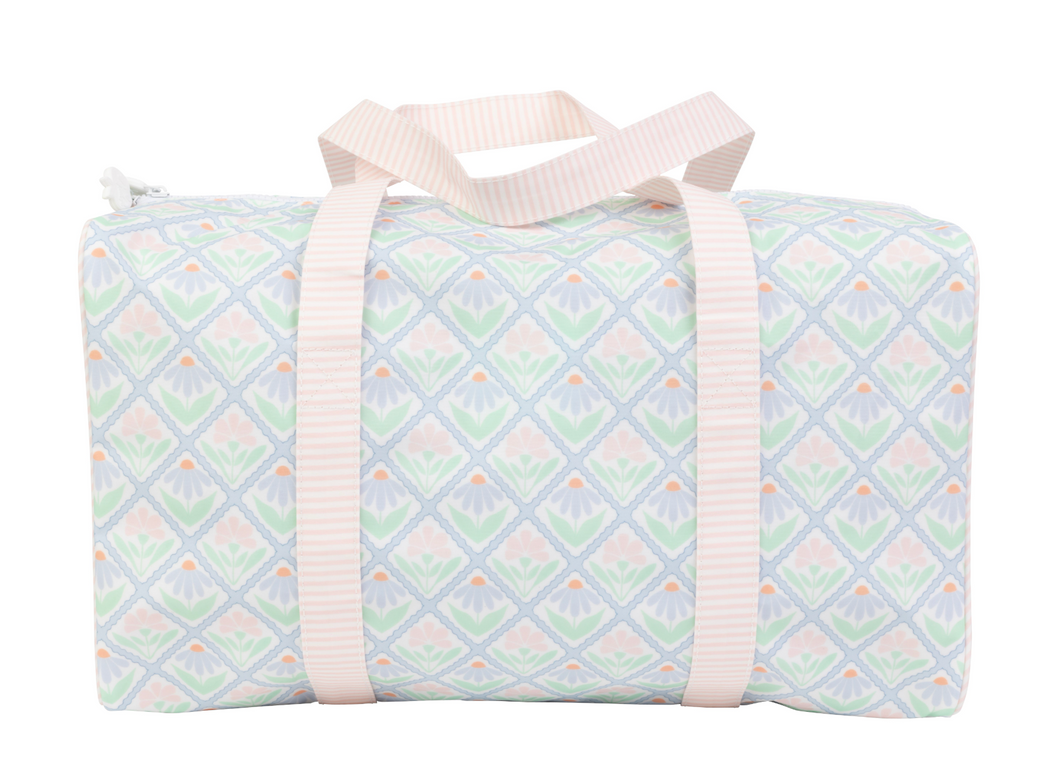 The Duffle Bag- Pastel Floral