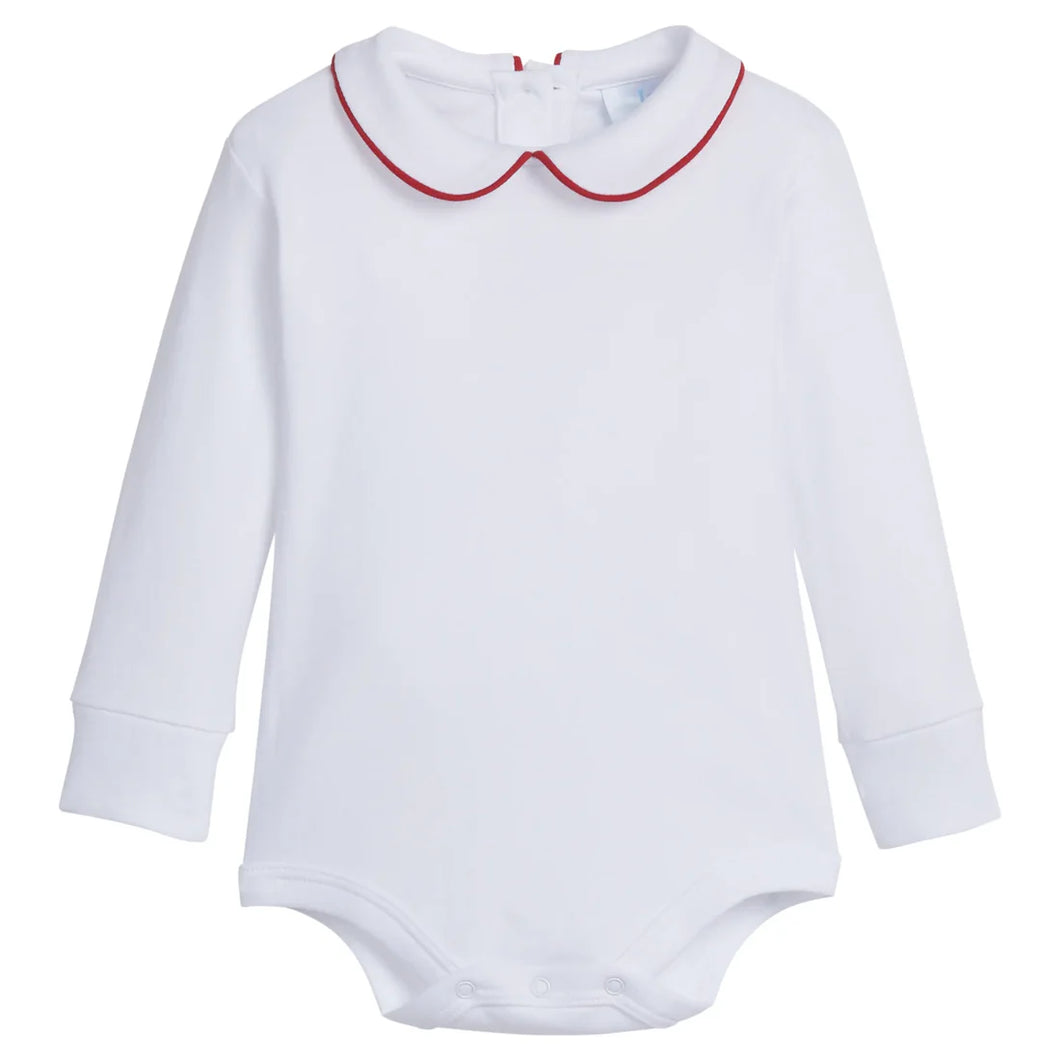 Piper Peter Pan Onesie-Red