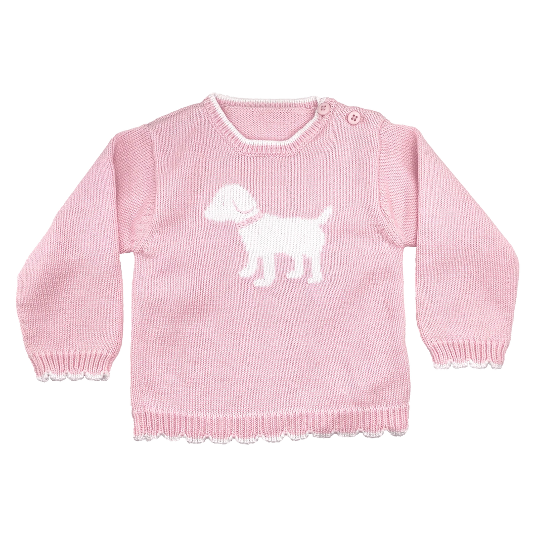 Dog Sweater- Pink