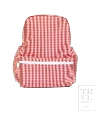 Backpacker - Gingham Red