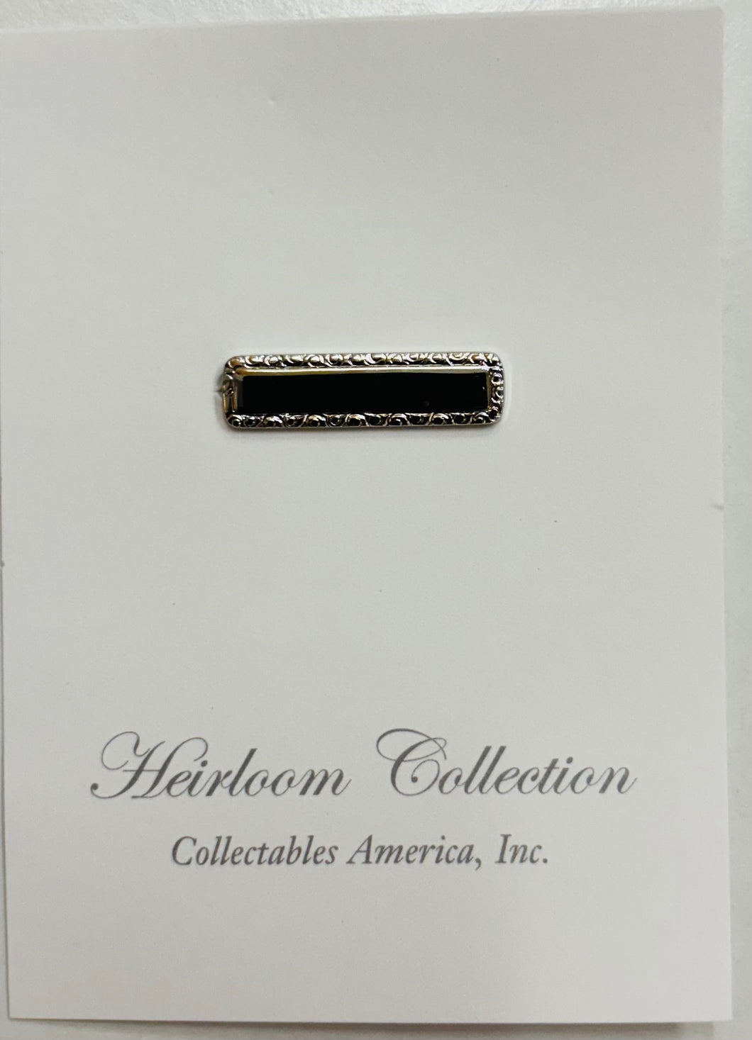 Rhodium Beauty Pin