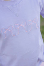 Load image into Gallery viewer, Sidney Sweatshirt Dress Basic Bow
