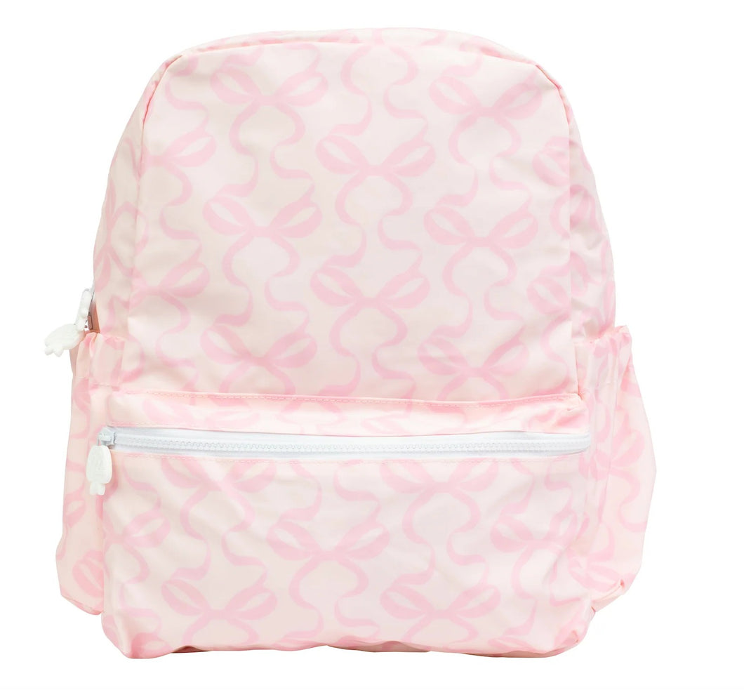 The Backpack- Bows on Pink