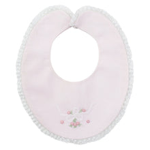 Load image into Gallery viewer, Vintage Bow Collection Lace Trim Bib
