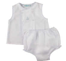 Load image into Gallery viewer, Boys Sailboat Diaper Set
