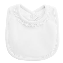 Load image into Gallery viewer, Bib with Lace Trim

