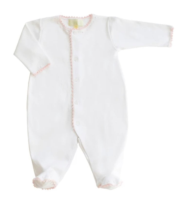 Jersey Footy Romper - Pink